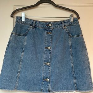 NWOT Topshop - Jean skirt, size 8